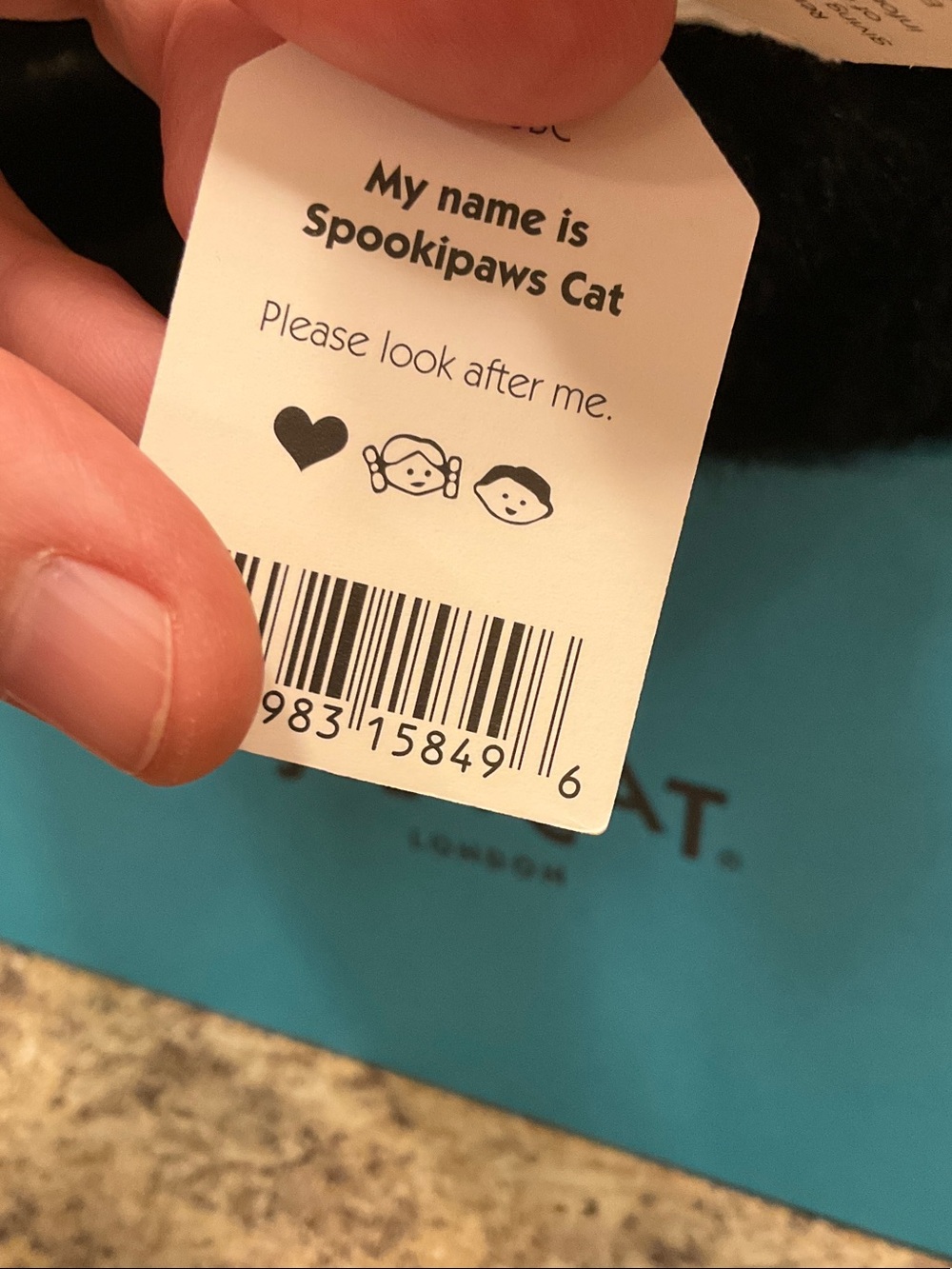 Jellycat Spookipaws Cat - Picture 6 of 6